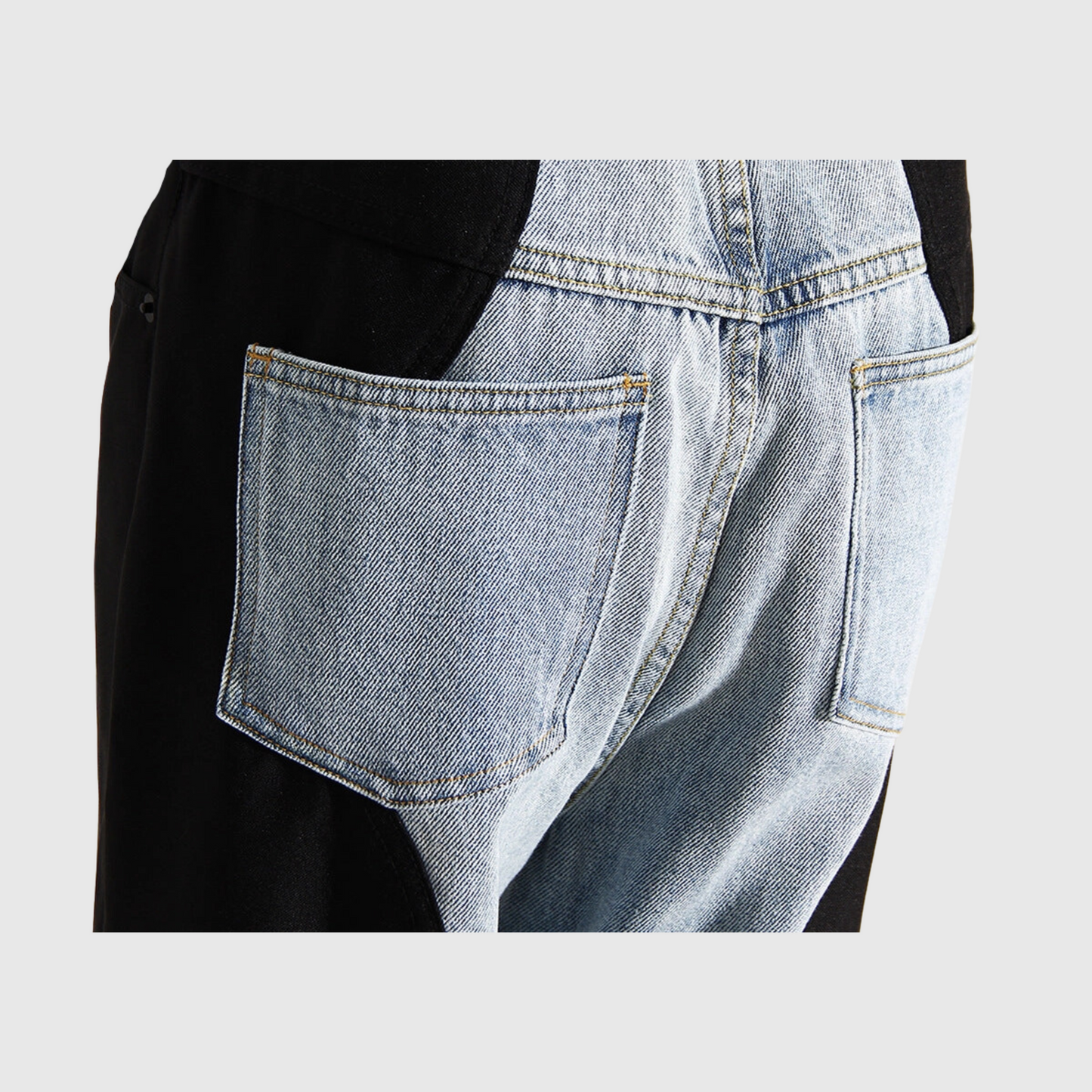 Wavy Black Denim