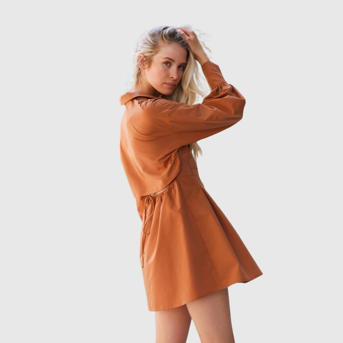 Long Sleeve Corset Dress