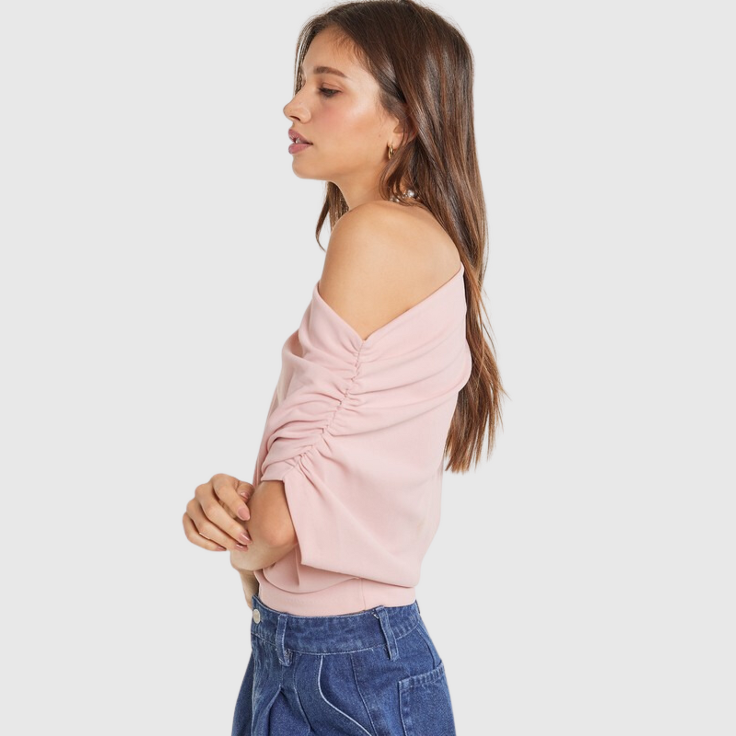 One Side Shoulder Top