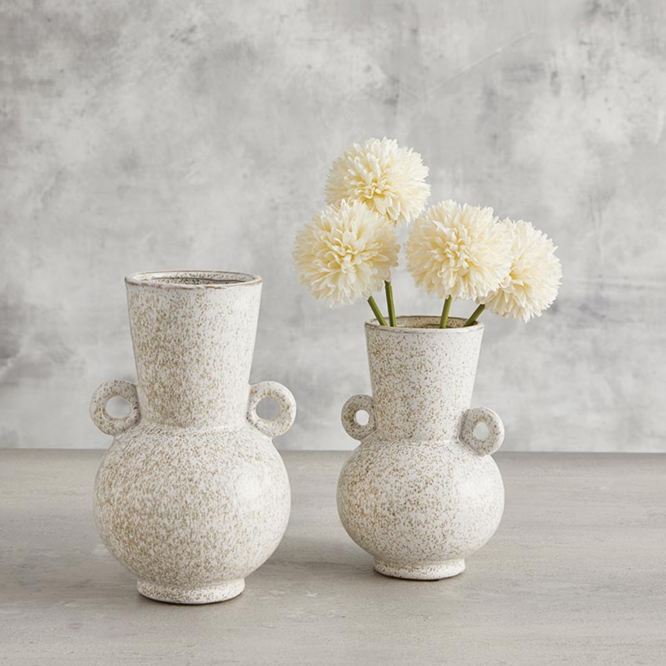 Glazed Vase 2 Handles - Small