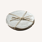 Tree Rings Steel Coasters - Set of 5