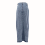 Long Denim Skirt