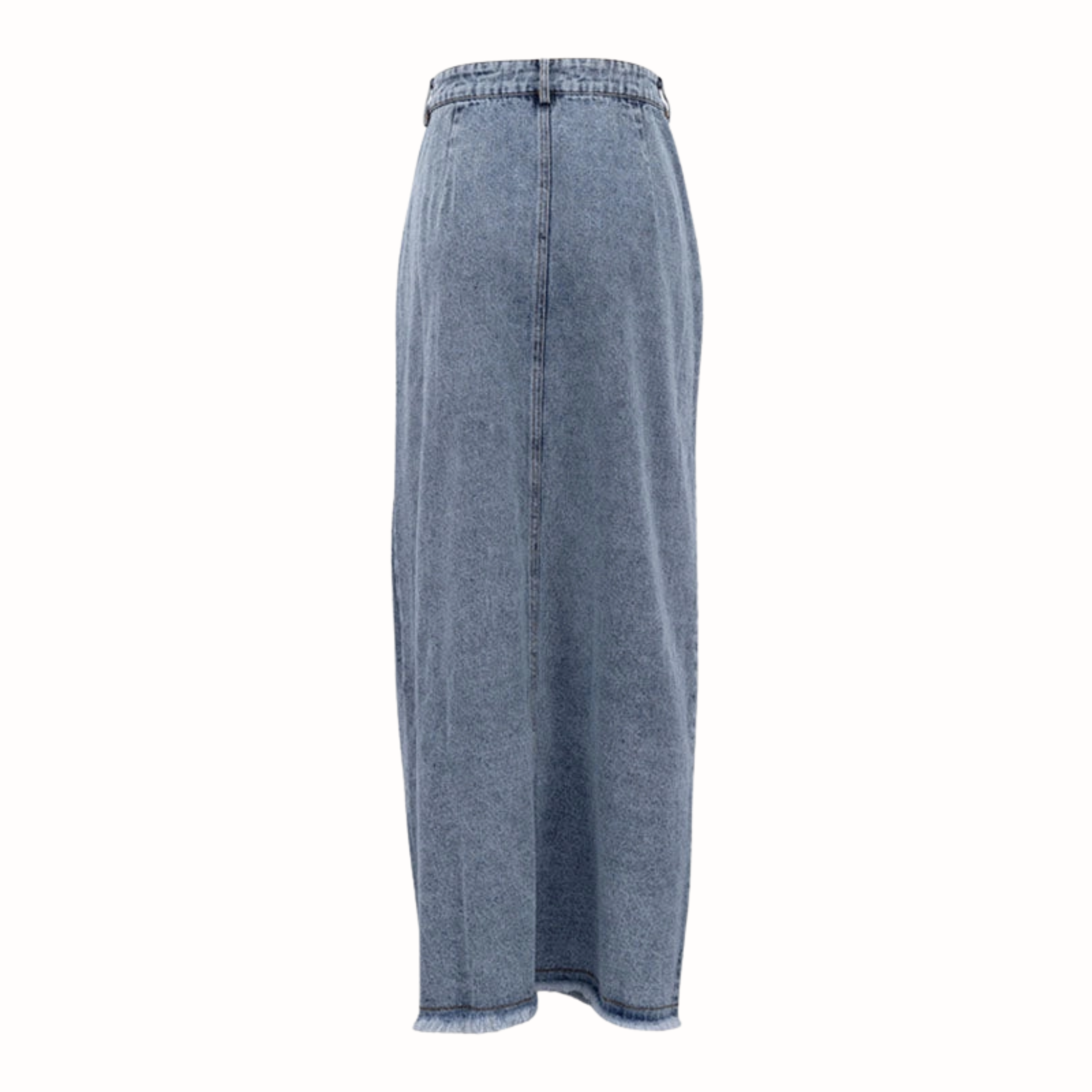 Long Denim Skirt