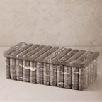 Cuba Decorative Box - Travertine & Onyx
