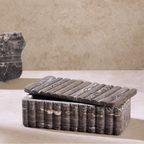 Cuba Decorative Box - Travertine & Onyx