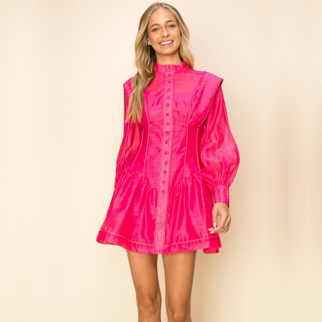 Long Sleeve Mini Dress