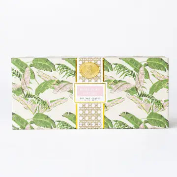 Natural Botanical 3 Piece Assorted Candle Boxed Set