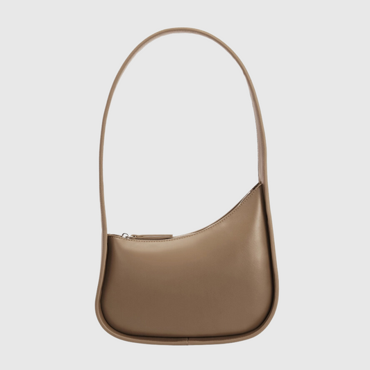 Willow Taupe Recycled Vegan Shoulder Bag