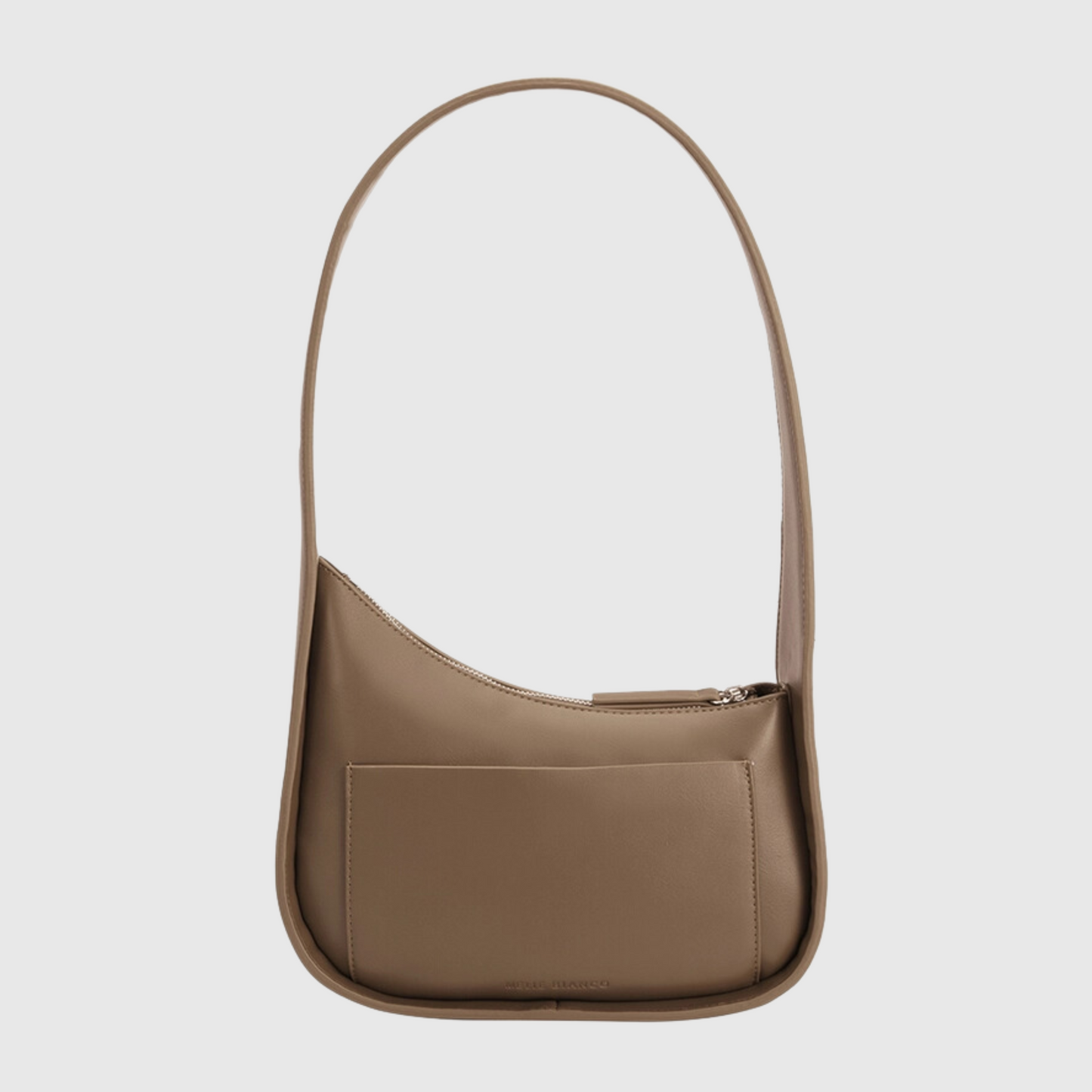 Willow Taupe Recycled Vegan Shoulder Bag