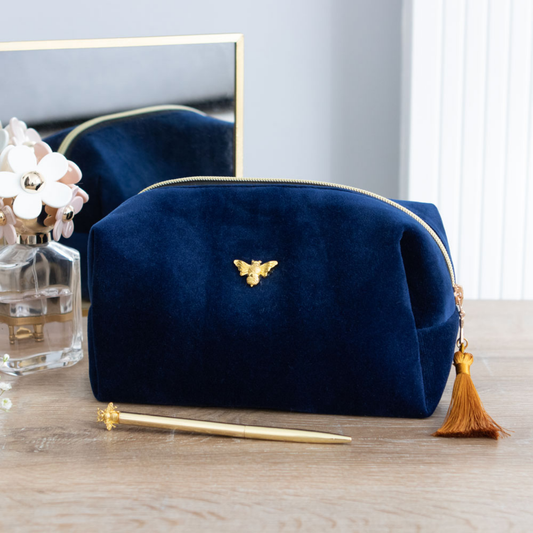 Velvet Makeup Bag