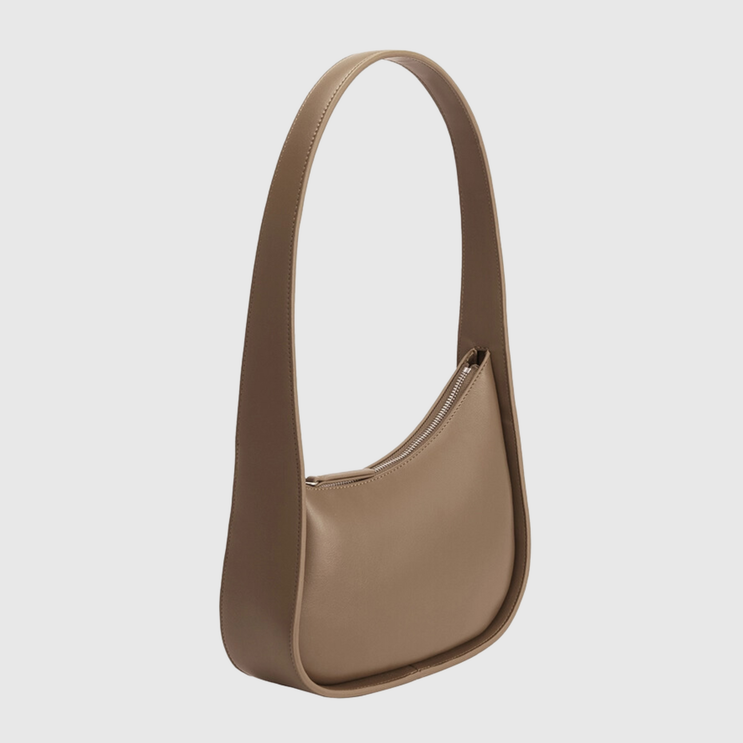 Willow Taupe Recycled Vegan Shoulder Bag