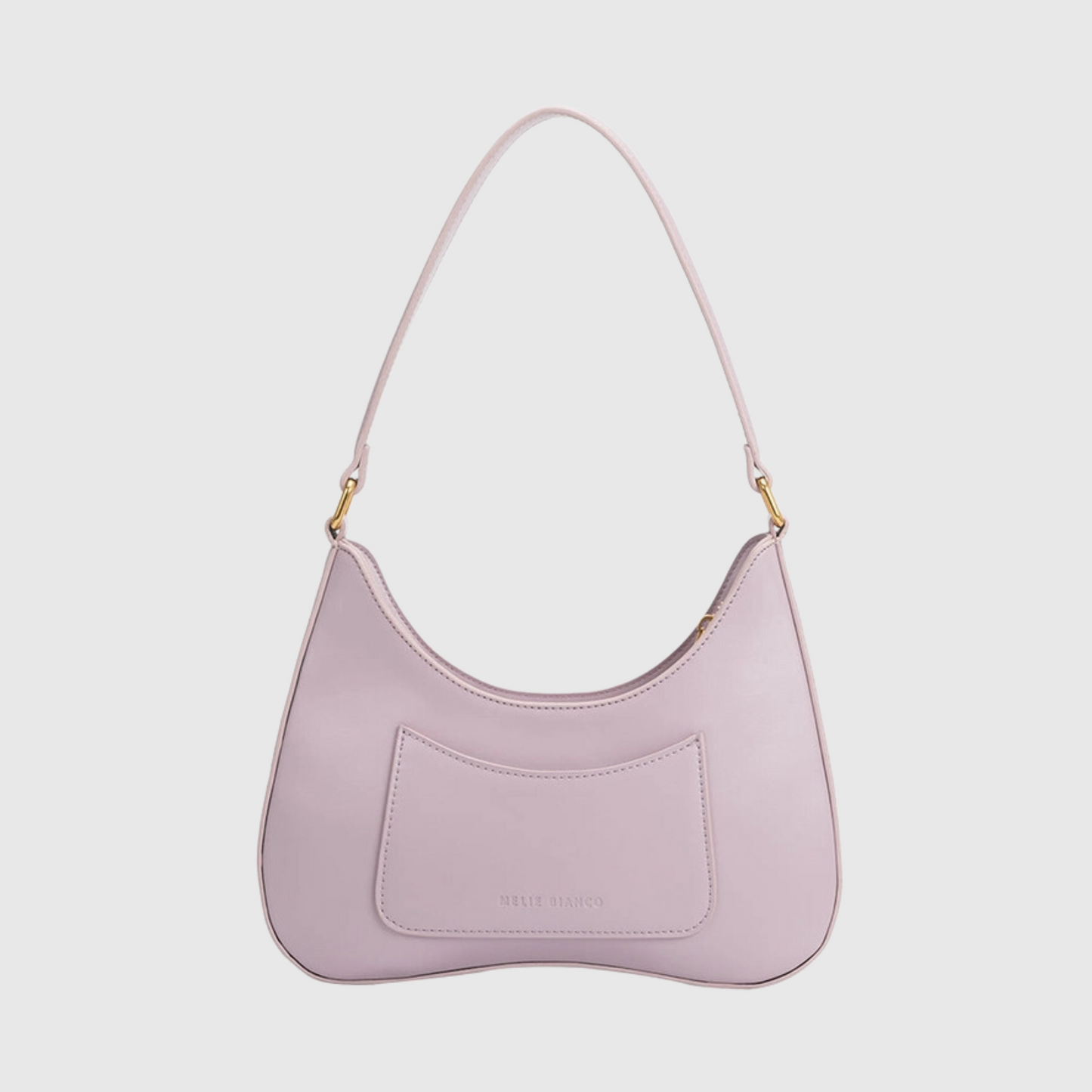 Yvonne Recycled Vegan Shoulder Bag in Lilac