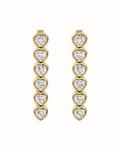Drop Heart Earring
