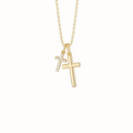 Dual Cross Harmony Necklace