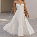 Ruffled Tiered Spaghetti Straps Dress