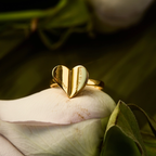 Chapters of Love Engraved Statement Ring