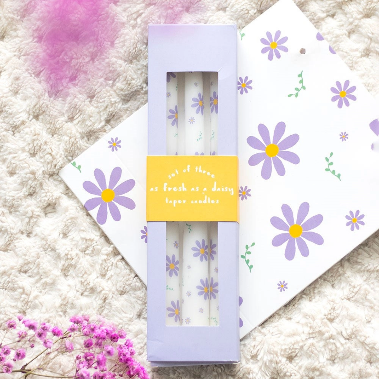 Set of 3 Taper Candles