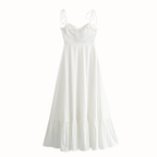 Ruffled Tiered Spaghetti Straps Dress