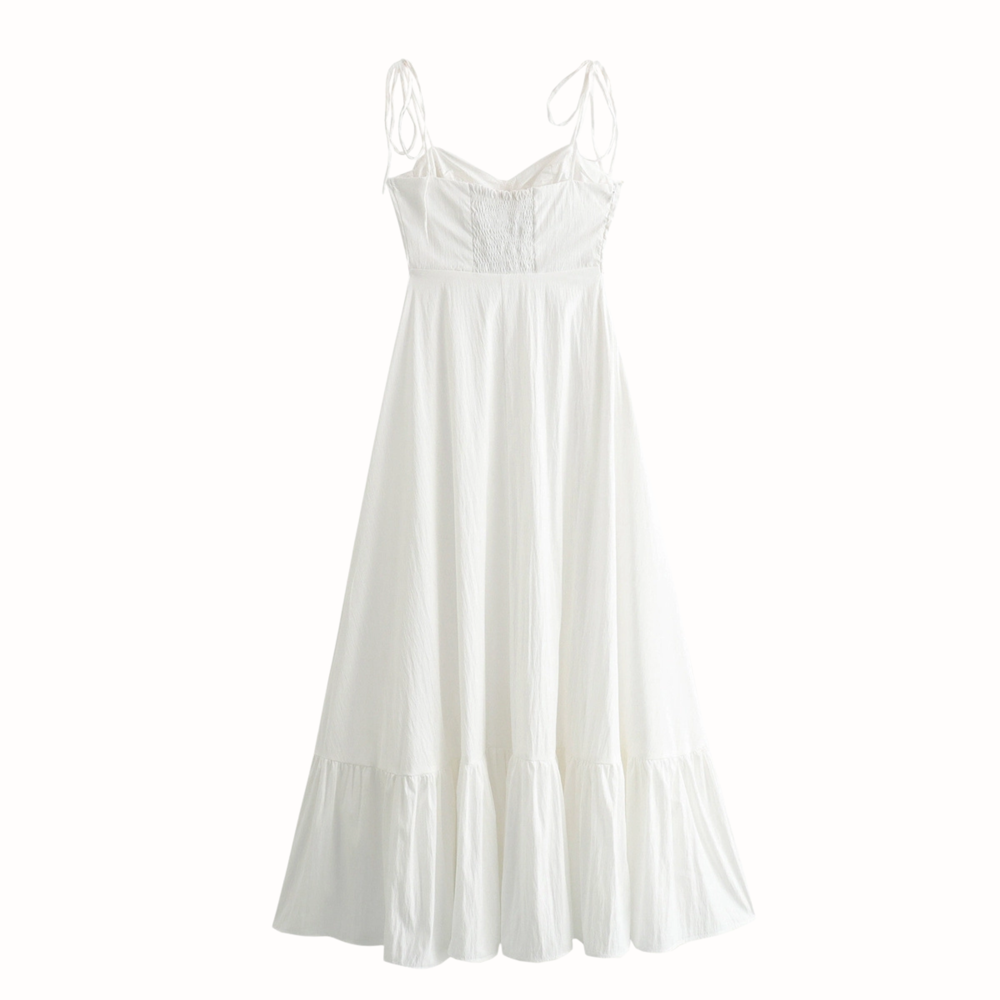 Ruffled Tiered Spaghetti Straps Dress