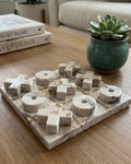 Marble Tic-Tac-Toe Set