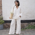 Sheer Jacquard Set