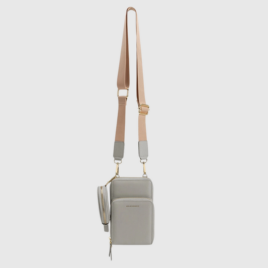 Iris Small Steel Recycled Vegan Crossbody