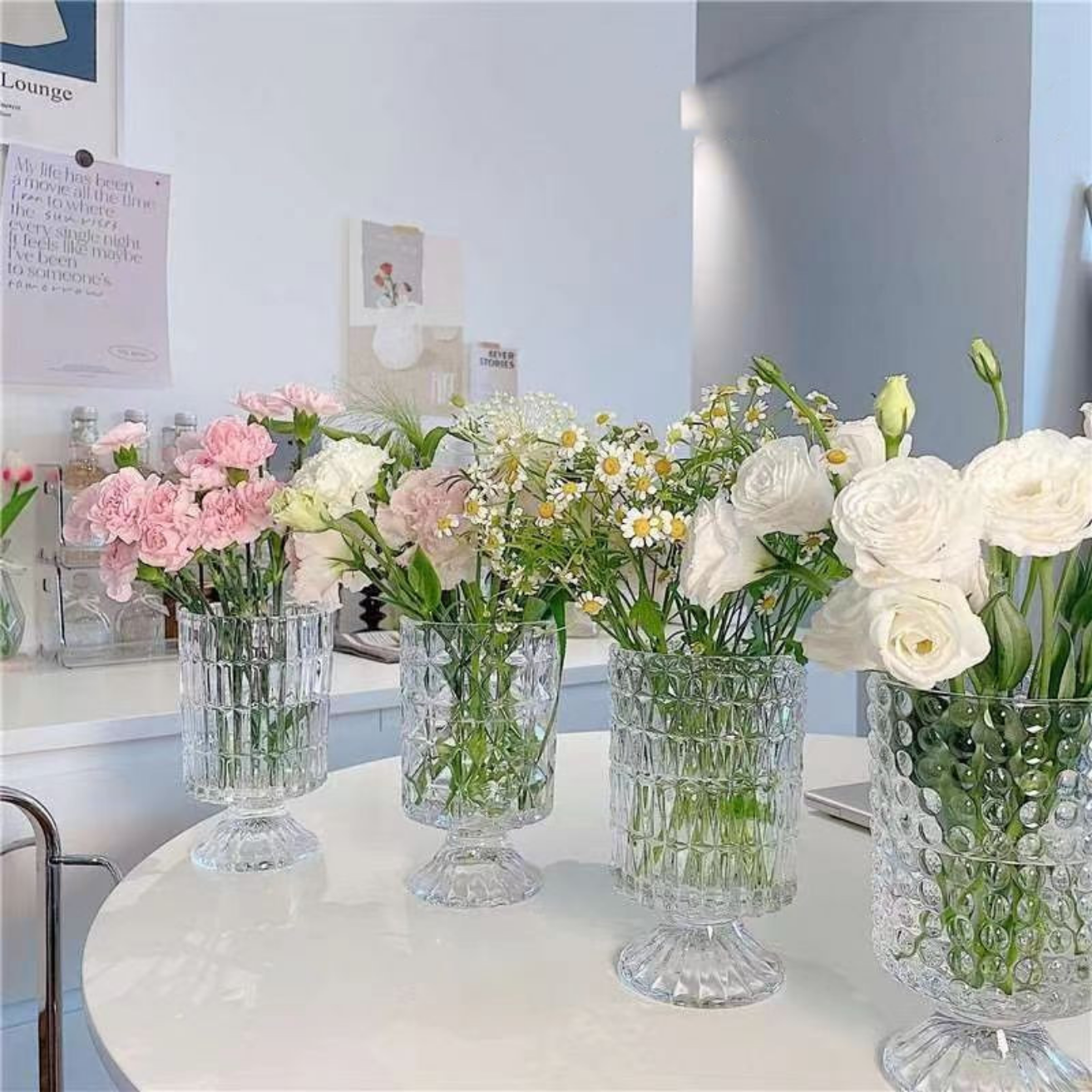 Clear Flower Vase