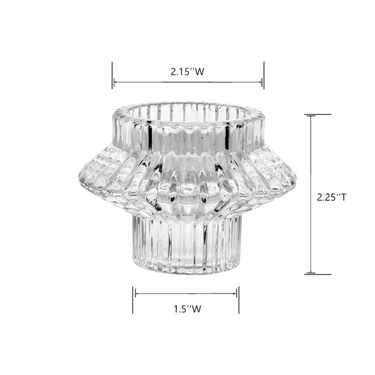 Taper/Tea Light Candlesticks, Stackable