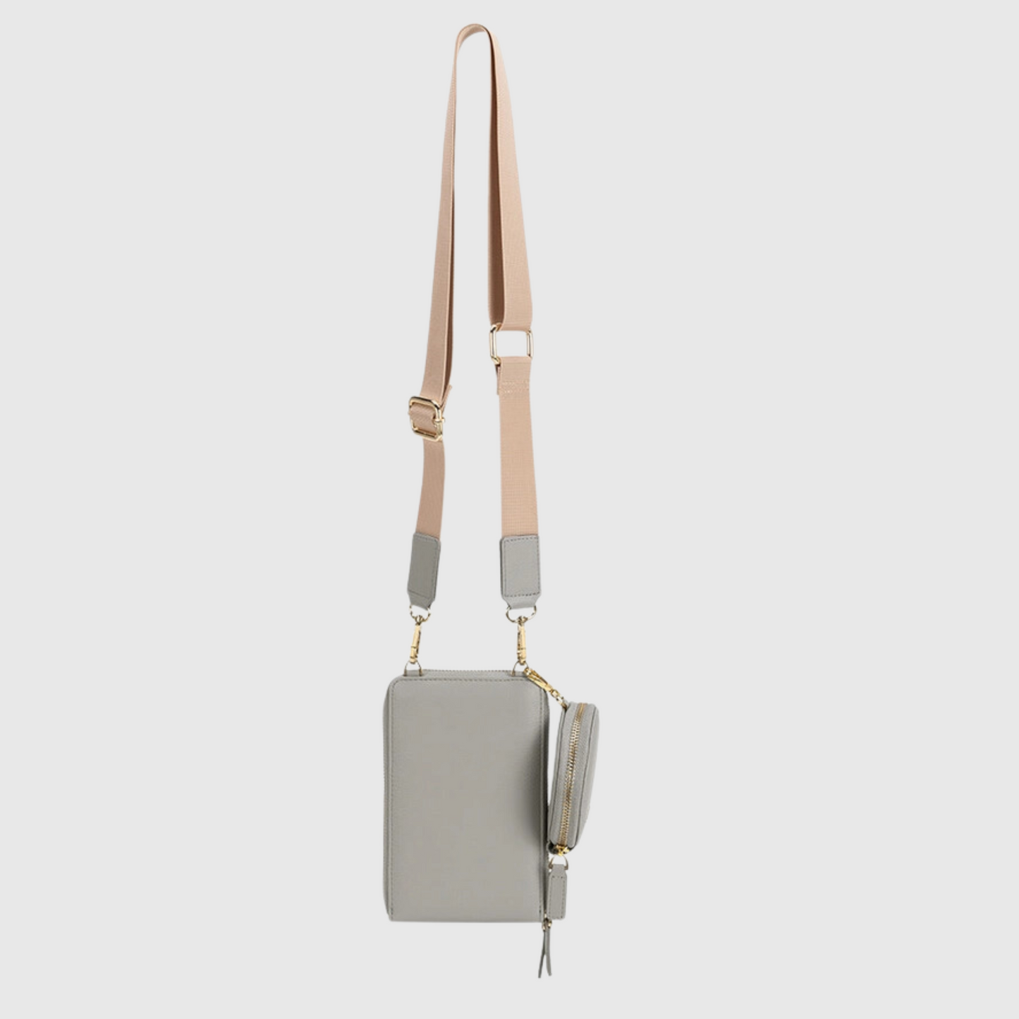 Iris Small Steel Recycled Vegan Crossbody