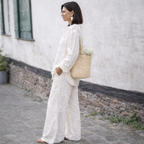 Sheer Jacquard Set
