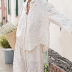 Sheer Jacquard Set