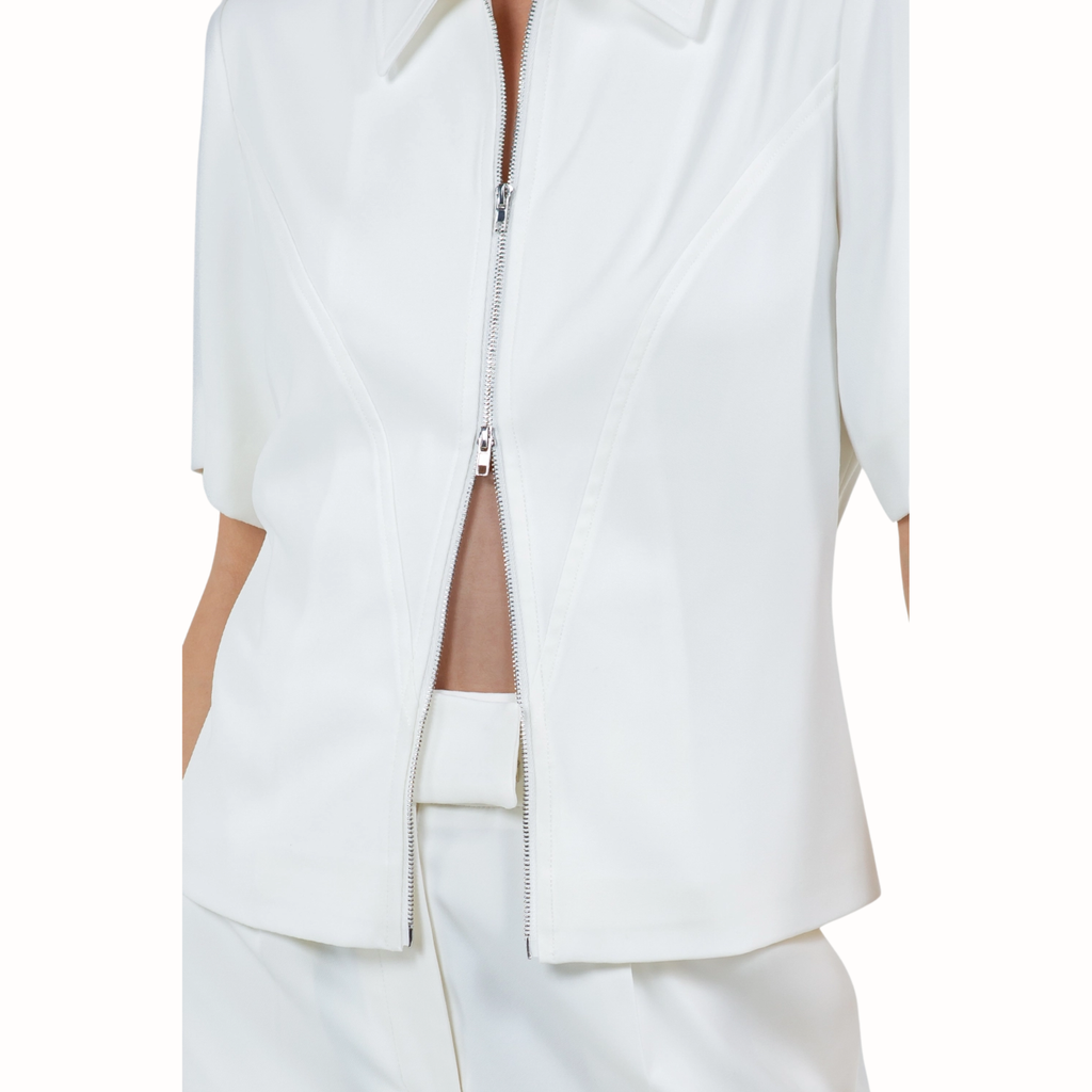 Two Way Zipper Top