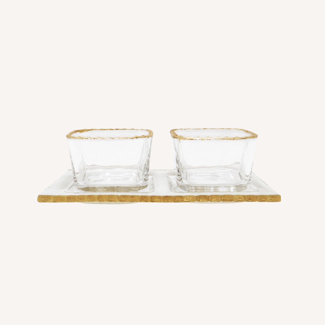 Bowl Relish Dish on Tray - 2 set