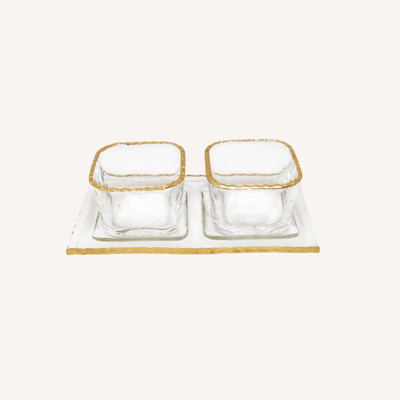 Bowl Relish Dish on Tray - 2 set