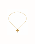 Double Cross Necklace