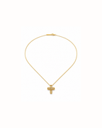 Double Cross Necklace