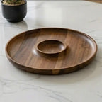 Acacia Wood Chip/Dip Tray
