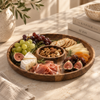 Acacia Wood Chip/Dip Tray