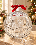 Christmas Ornament Glass Box