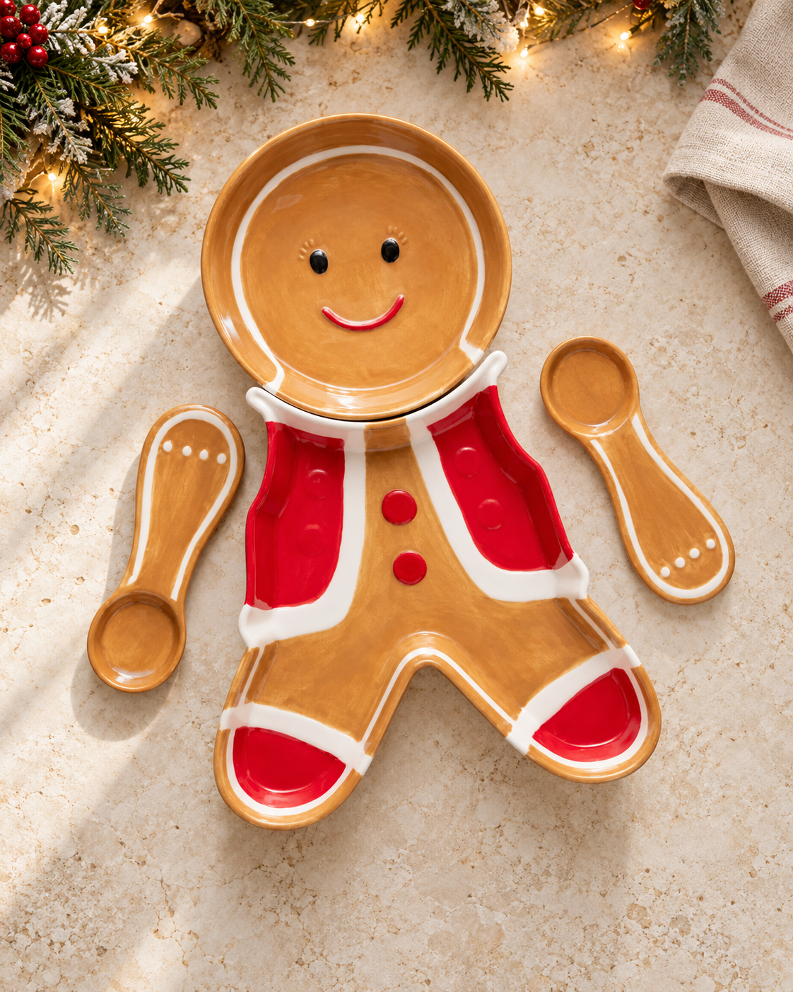 Gingerbread Serving Set