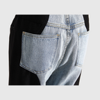 Wavy Black Denim