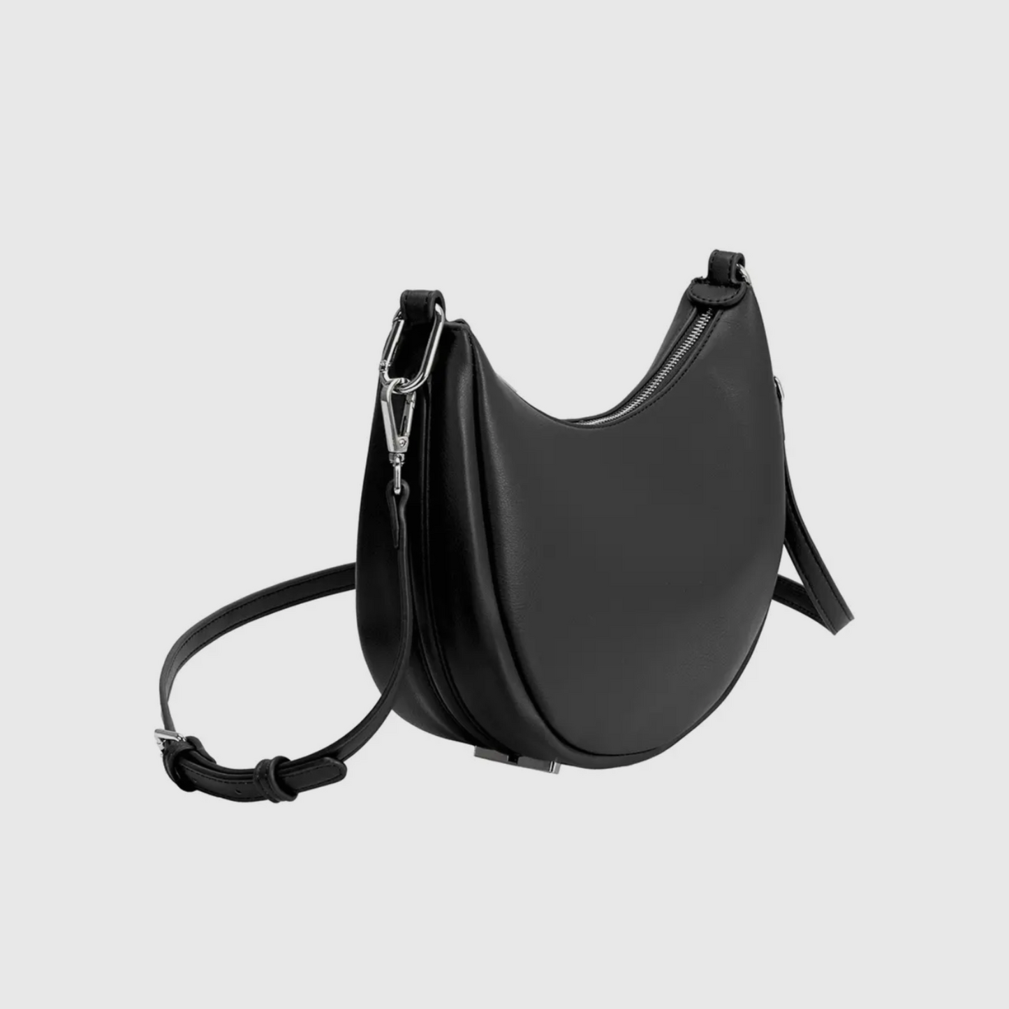 Sasha Black Mini Recycled Vegan Crossbody Bag