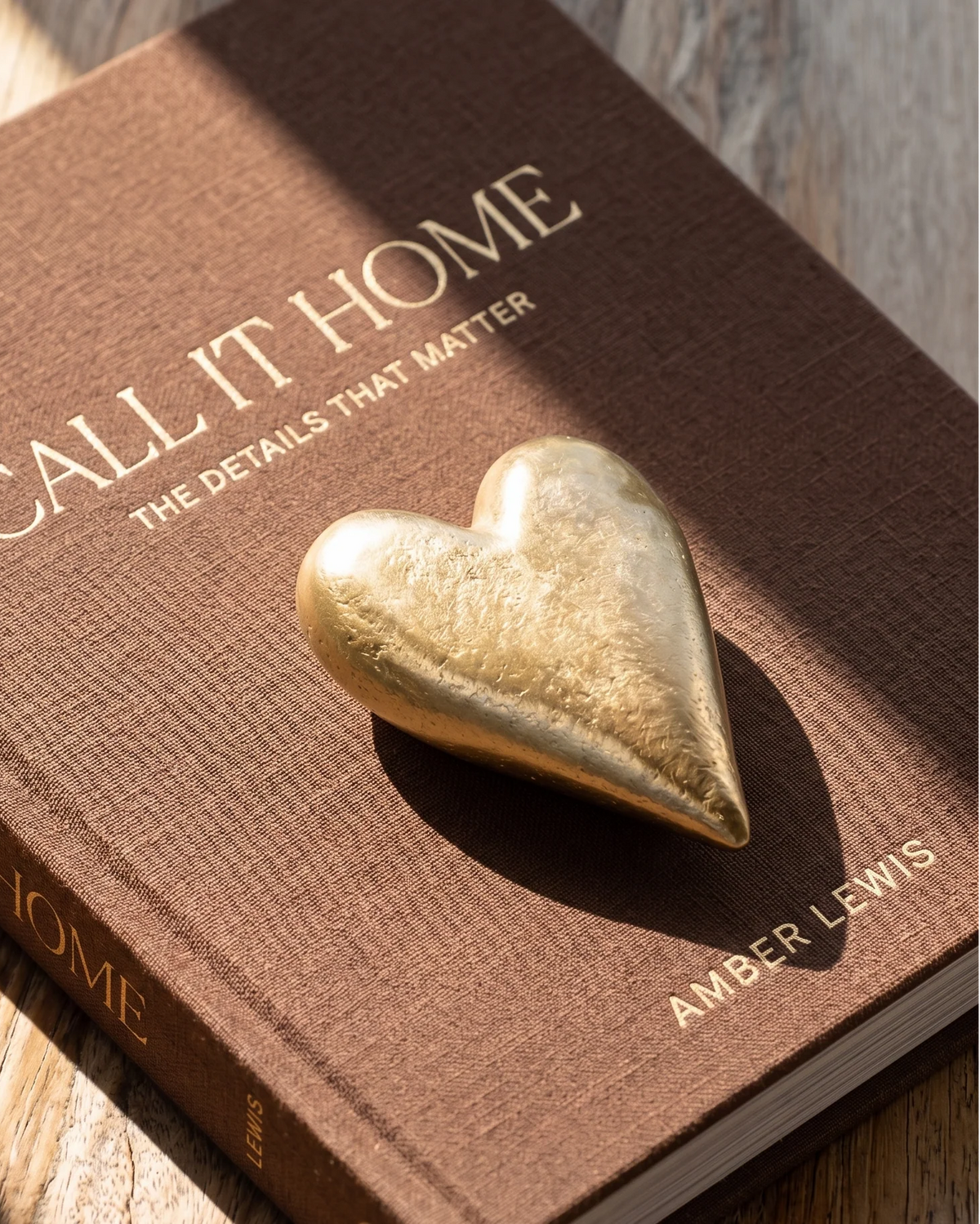 Metal Gold Heart